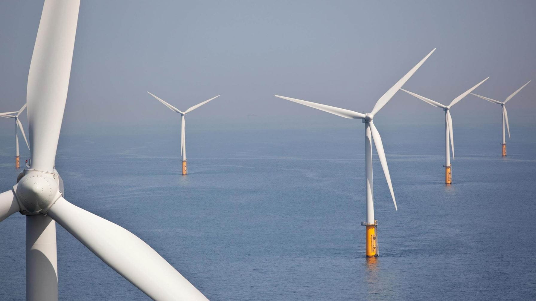 Powering an offshore wind farm