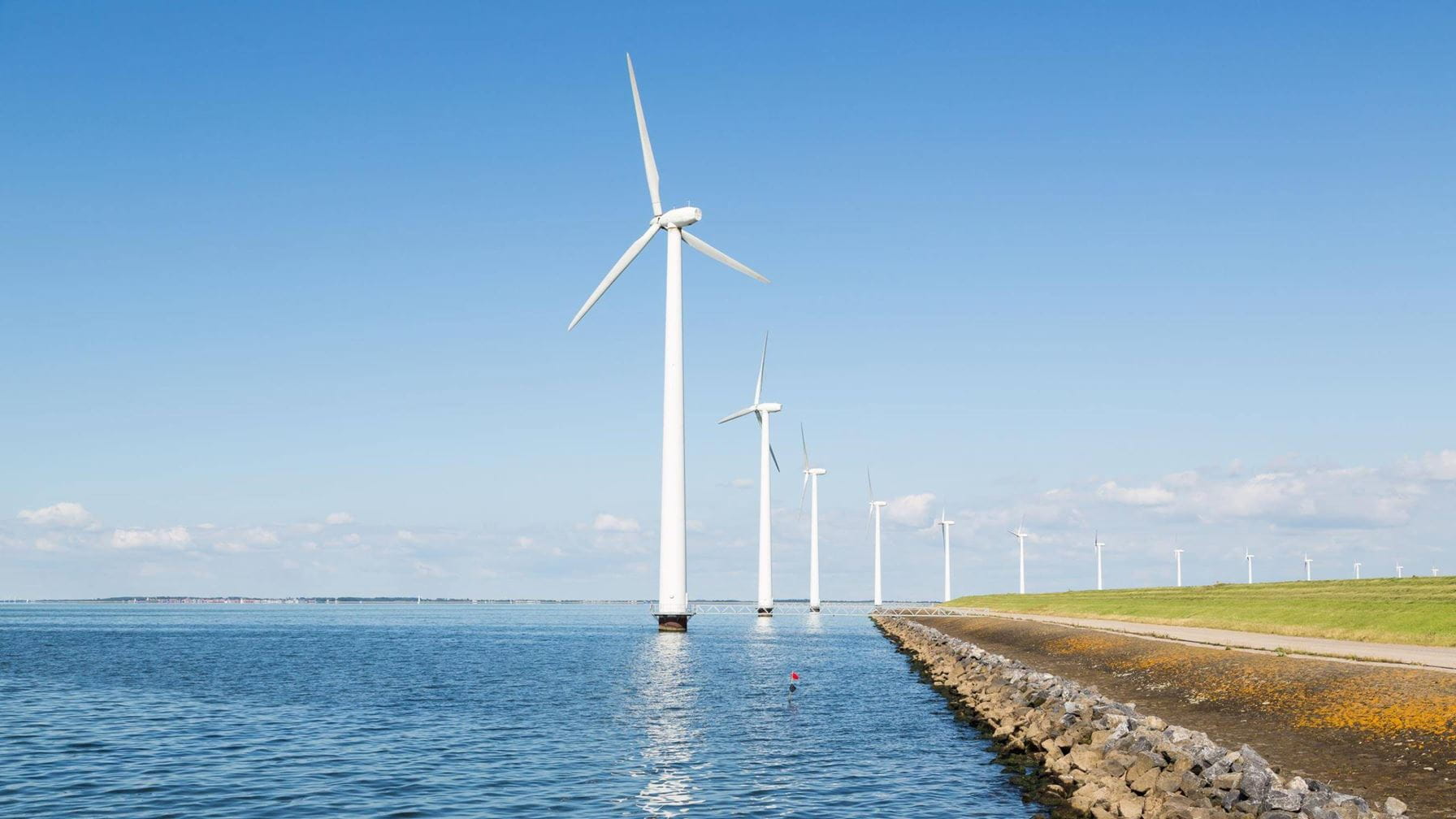 Generators help power wind farm