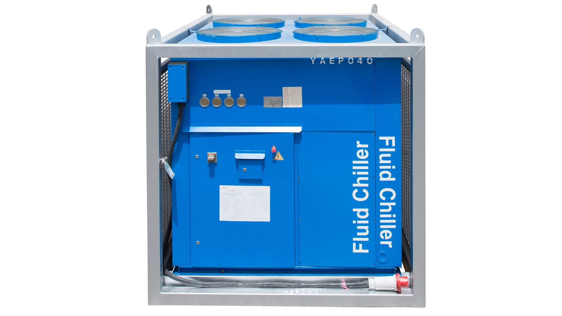 Fluid Chiller 150 kW Angle Front