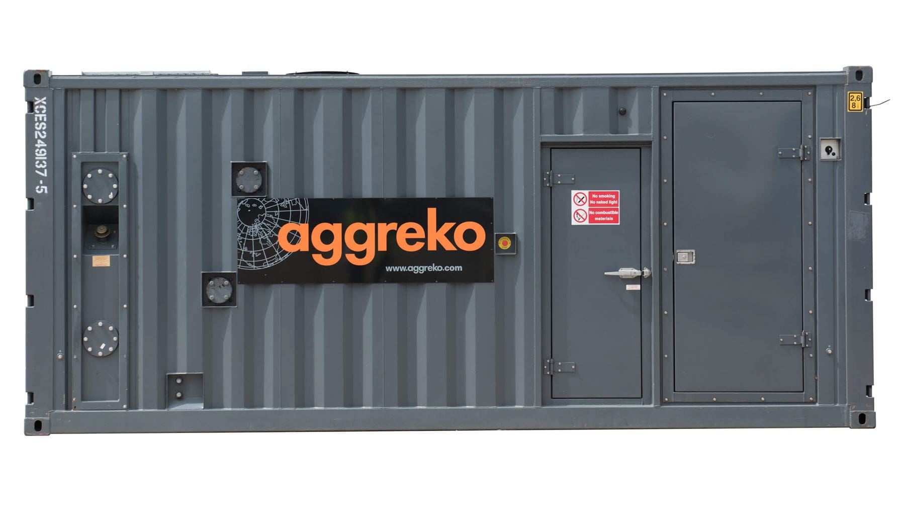 Față generator de gaz QSK 60