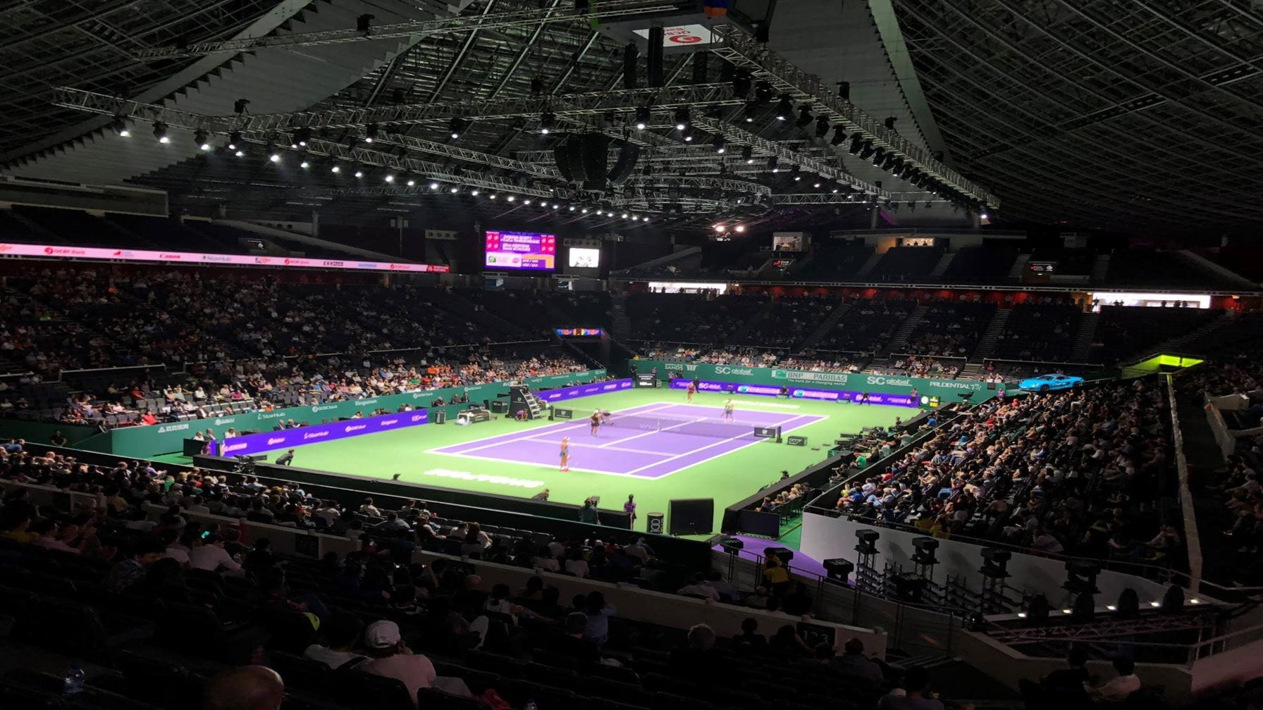 Powering the WTA Finals Singapore